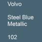 Preview: Volvo, Steel Blue Metallic, 102.